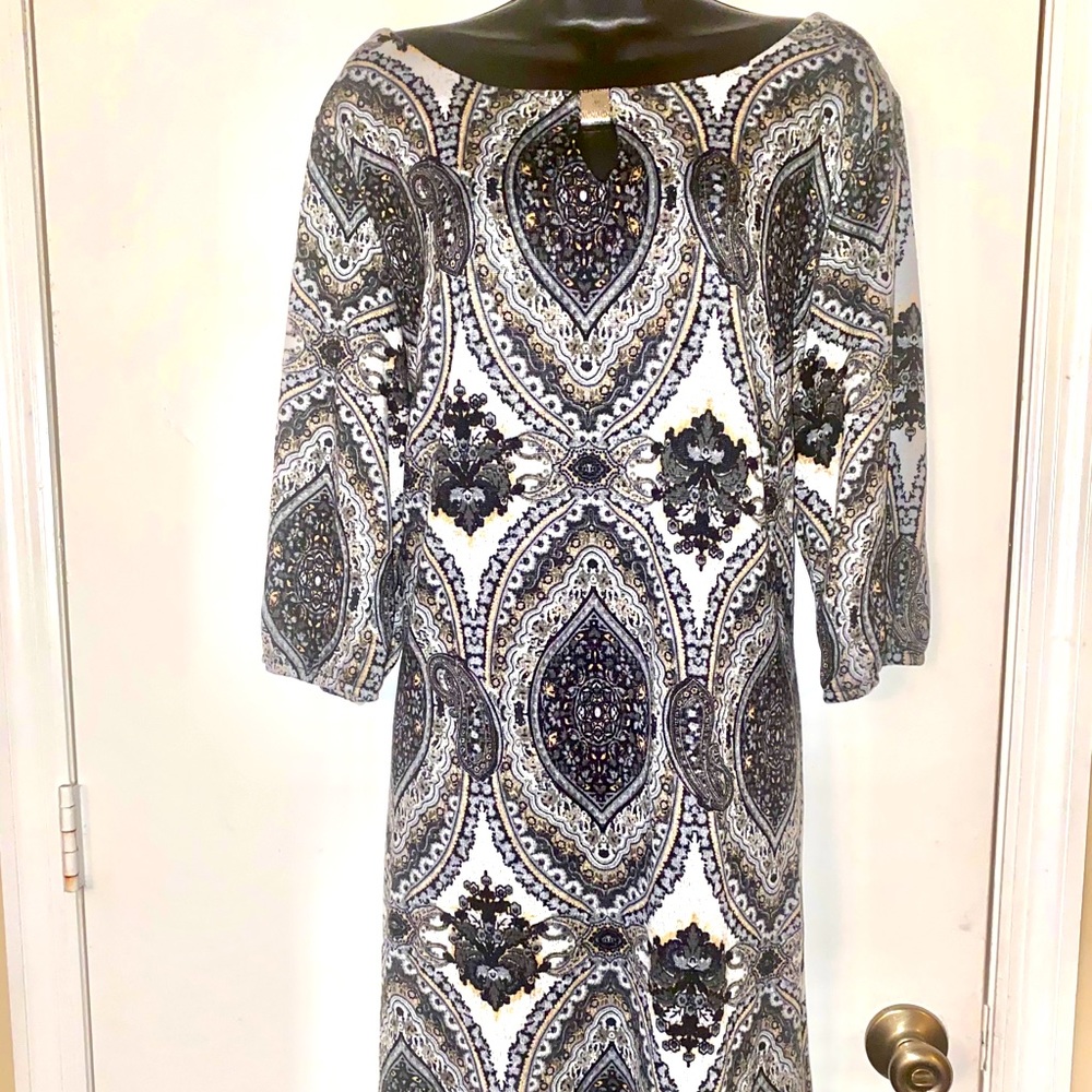 👗✨DELIRIOUS PAISLEY VELVET DRESS